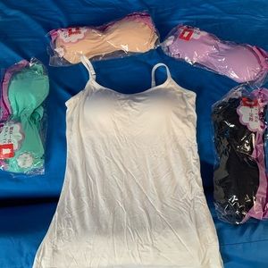 Tank with Built- In Bra